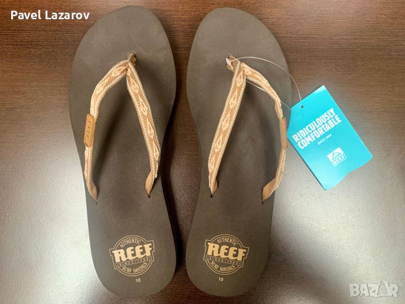 Джапанки (оригинални) Reef Ginger - Brown/Peach - размер 41 EU / 27 см, снимка 1