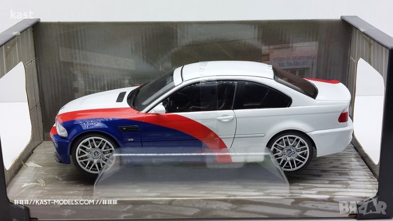 KAST-Models Умален модел на BMW (M3) E46 2000 SOLIDO 1/18, снимка 1