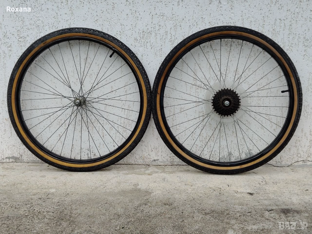 Капли 26 цола, комплект предна и задна с касета и гуми, снимка 1