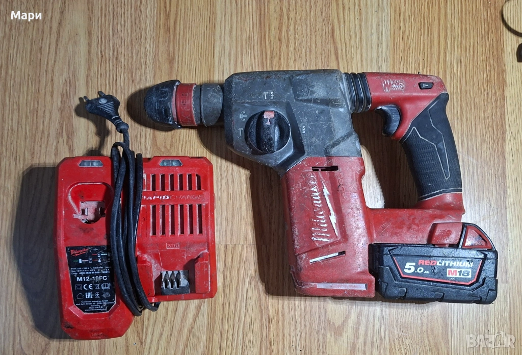 Milwaukee M18 CHX SDS-Plus, снимка 1