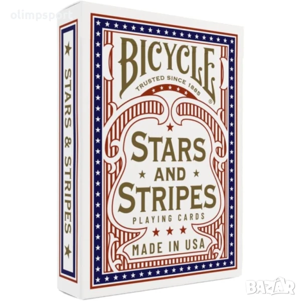 Карти за игра Bicycle Stars and Stripes , снимка 1