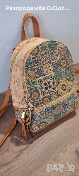 раница от бамбук и чанта, снимка 1