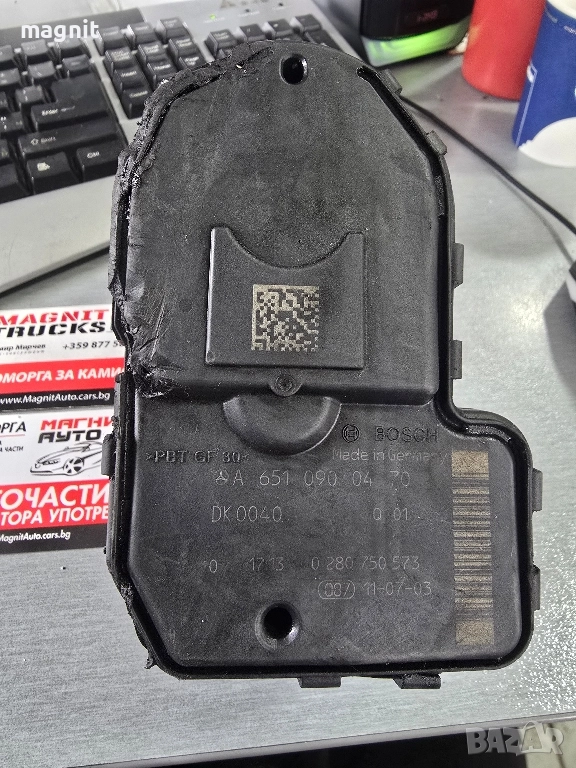 Дроселова клапа Mercedes-Benz Sprinter W906 OM651 , снимка 1