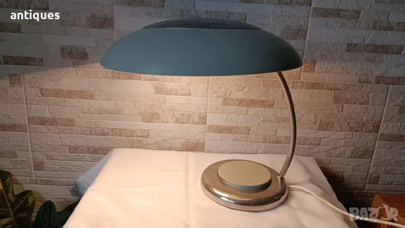 Стара настолна лампа - BAUHAUS - VEB Leuchtenbau - 1960"г. - №3 - Антика, снимка 1