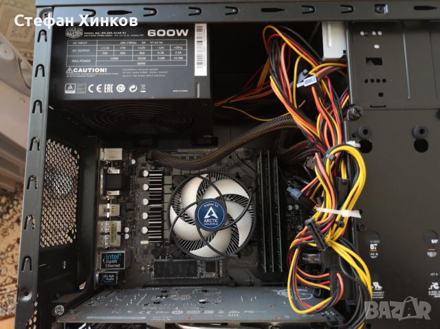 настолен компютър z370 pro4, I3-9100F, GTX1050, снимка 2 - Геймърски - 46145116