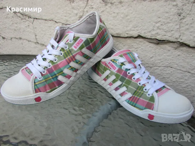 Дамски кецове K-Swiss, снимка 8 - Кецове - 49078797