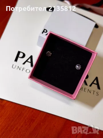 Pandora обеци Пандора , снимка 4 - Обеци - 49920685