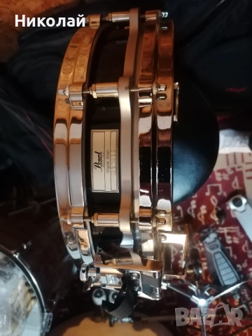 Pearl free floating maple 14x3,5 , снимка 2 - Ударни инструменти - 52839526