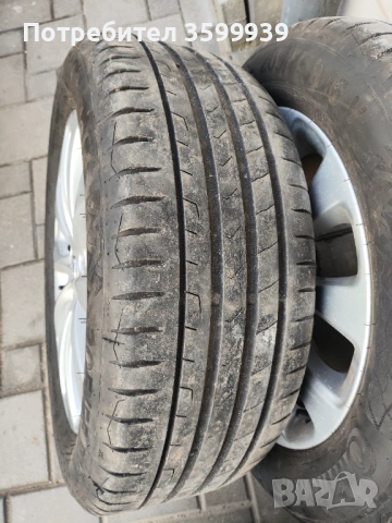 Оригинални алуминиеви джанти с гуми 5/110 R16 Opel, Alfa Romeo, Fiat,Saab , снимка 8 - Гуми и джанти - 53743463
