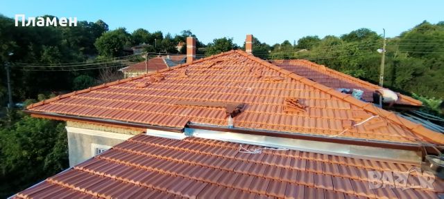 ремонт на покриви керемиди улуци хидроизолация , снимка 4 - Ремонти на покриви - 45529358