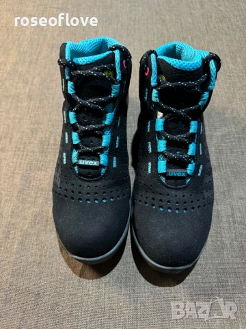 Дамски работни олекотени немски обувки UVEX - номер 39, снимка 6 - Други - 53236369