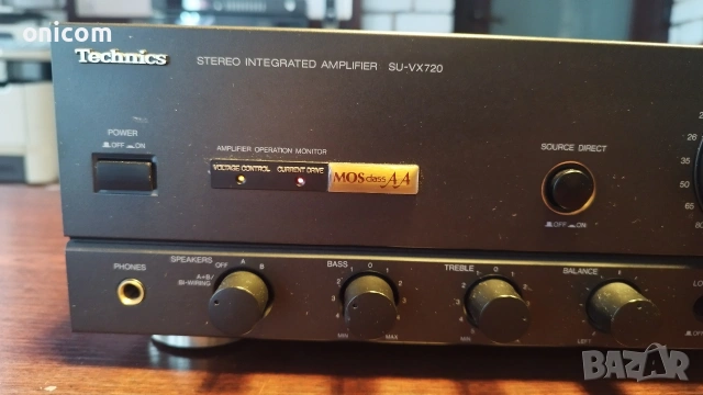 Tehnics SU-VX720 усилвател, снимка 2 - Ресийвъри, усилватели, смесителни пултове - 53393346