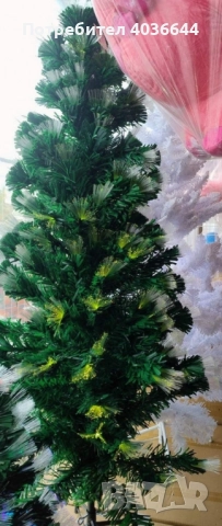 Коледна елха с вградени светлини - магията на Коледа - 150см, снимка 6 - Декорация за дома - 52469688