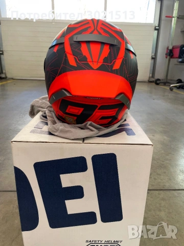 Shoei X-spirit III MARK MARQUEZ Размер М, снимка 5 - Аксесоари и консумативи - 54242648