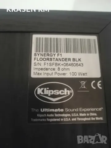 klipsch synergy f1 , снимка 10 - Тонколони - 47071280