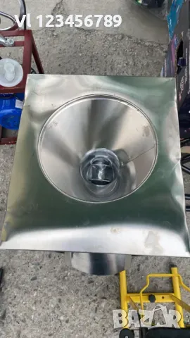 Алуминиева месомелачка №32+стойка с плот и фуния на колела +мотор 2,2 kW, снимка 12 - Месомелачки - 49736690