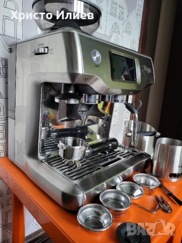 SAGE Barista Touch Кафемашина Еспресо машина с дисплей и ръкохватка, снимка 14 - Кафемашини - 51936204