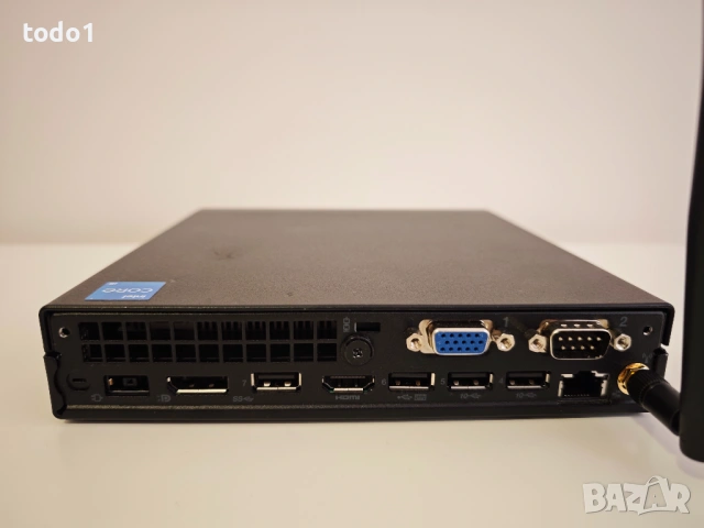 Lenovo ThinkCentre M70q Gen 3 Tiny Desktop i5-12400T/PCIe 256GB/8GB/Гаранция до 10.2026г., снимка 3 - Работни компютри - 54135733