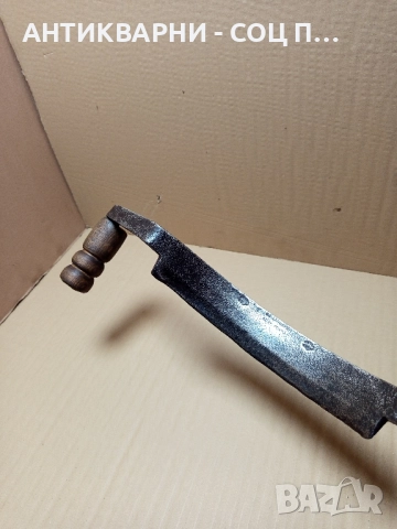 Стар Немски Масивен Голям Дърводелски Рукан., снимка 10 - Антикварни и старинни предмети - 51556711