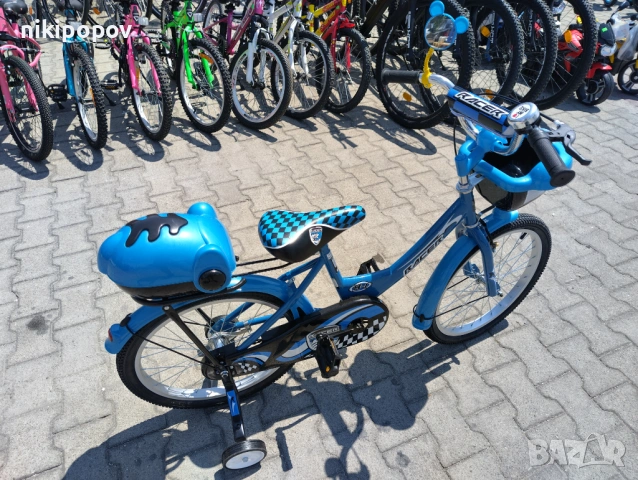 MONI Велосипед 20" 2082 син, снимка 11 - Велосипеди - 53773470