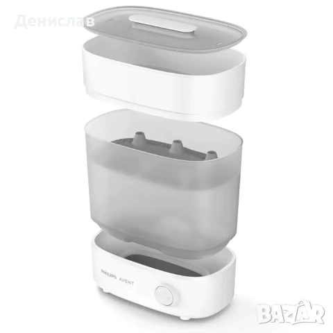 НОВ Електрически стерилизатор със сушилня Philips Avent Premium, снимка 9 - Стерилизатори - 53776513