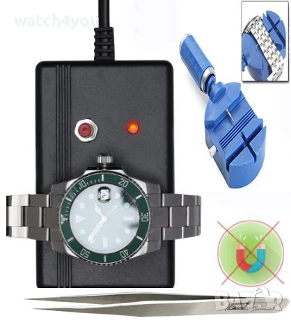 ЧАСОВНИКАРСКИ ИНСТРУМЕНТИ.ДЕМАГНЕТИЗАТОР.ПИНСЕТA.НАКОВАЛНЯ. ИНСТРУМЕНТ ЗА СКЪСЯВАНЕ ВЕРИЖКА.ОТВЕРКА