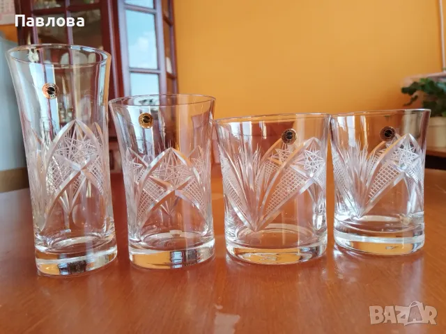 Кристални чаши серия,, Зорница"