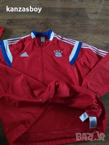 ADIDAS BAYERN MÜNICH 2014 2015 HOME FOOTBALL JACKET - футболно горнище 2ХЛ КАТО НОВО, снимка 8 - Спортни дрехи, екипи - 45407319