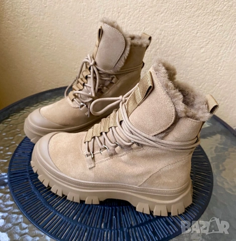 Нови зимни топли боти — 38 номер, снимка 2 - Дамски боти - 53306273