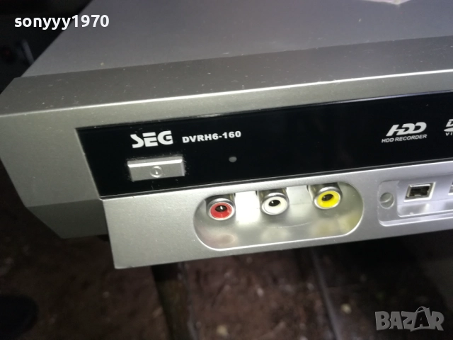 SEG DVRH6-160 DVD & HDD RECORDER-ВНОС SWISS 0911251747LCHERY2, снимка 11 - Плейъри, домашно кино, прожектори - 52353146