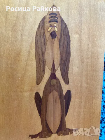 Малки дървени картини, снимка 6 - Антикварни и старинни предмети - 50274907