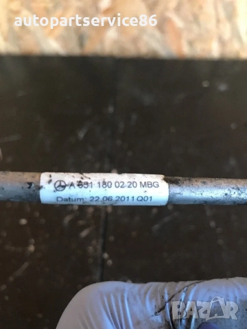 Маслопроводна тръба за Mercedes Vito 2.2 CDI Om651 2.2 CDI (2011) A6511800220, снимка 3 - Части - 53897005