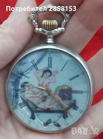 Колекционерски Швейцарски джобен часовник CYMA, снимка 3 - Антикварни и старинни предмети - 54031572