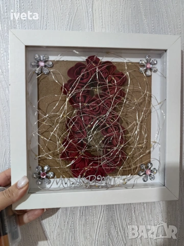 3D светеща рамка за МАМА , снимка 2 - Подаръци за жени - 53509265