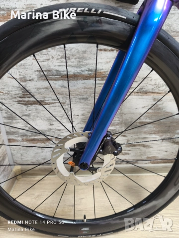 Карбонов шосеен велосипед Colnago V4RS Disc Ultegra Di2 12 Miche| 45.5, снимка 13 - Велосипеди - 51498544