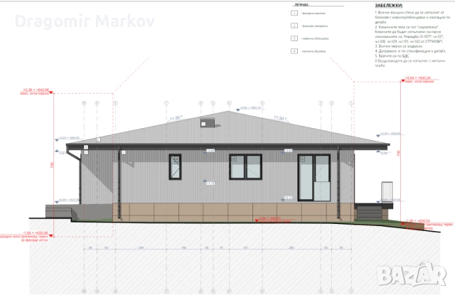 Продава къща, снимка 6 - Парцели - 52533261