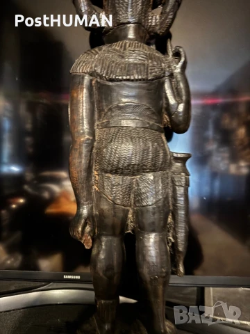 Африканска статуетка, снимка 4 - Статуетки - 51072500