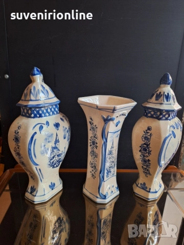 Двойка стари вази , снимка 6 - Вази - 36884516