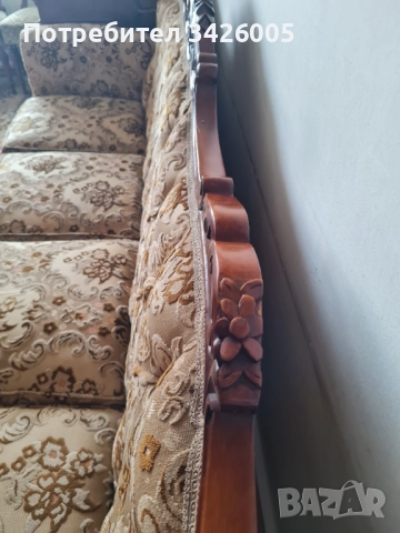 Продавам холова гранитура - барок, снимка 12 - Дивани и мека мебел - 51929436