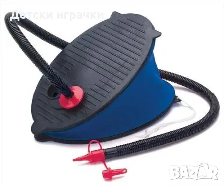 Крачна помпа Bellows Intex, 28 см, PVC, за надуваеми изделия, черна