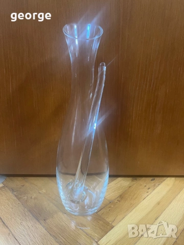 Декантер за вино арт, снимка 3 - Вази - 53652110