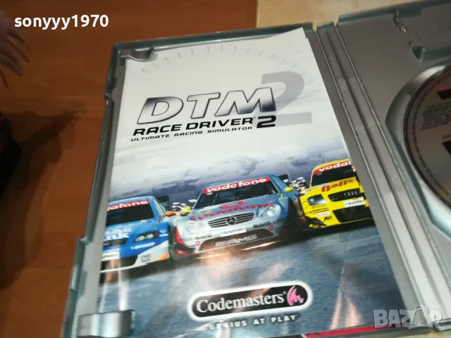 DTM RACE DRIVER 2 SONY PS2 GAME 2001251730, снимка 11 - Игри за PlayStation - 48756433