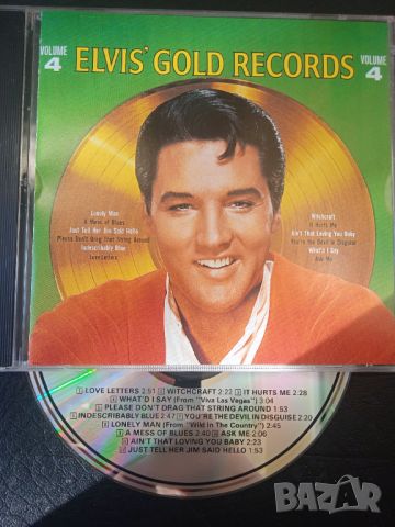 Elvis Presley ‎– Elvis' Gold Records оригинален диск Елвис Пресли, снимка 1 - CD дискове - 45102102