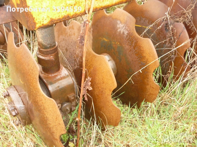 Дискова брана, снимка 4 - Селскостопанска техника - 54102258