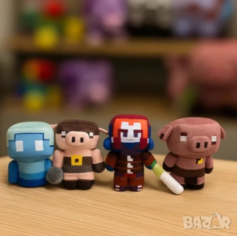 Плюшени Майн - фигурки, снимка 9 - Плюшени играчки - 51072211