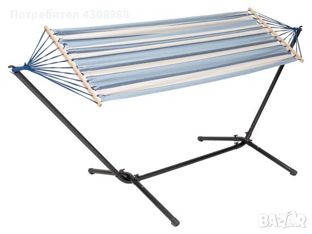 Хамак със стойка , снимка 4 - Градински мебели, декорация  - 51461595