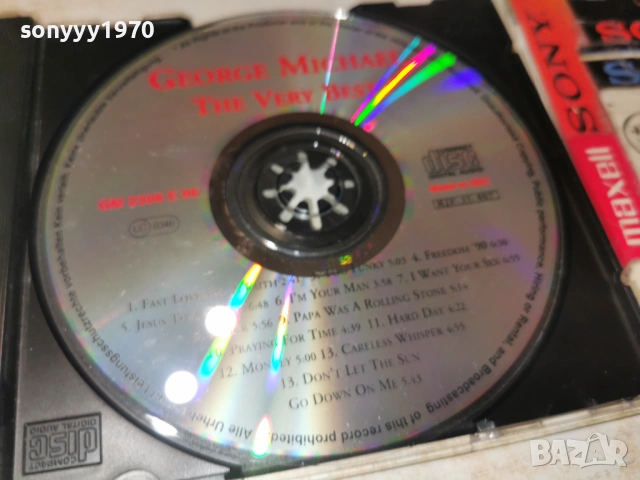 GEORGE MICHAEL CD 3001262204, снимка 8 - CD дискове - 53288855