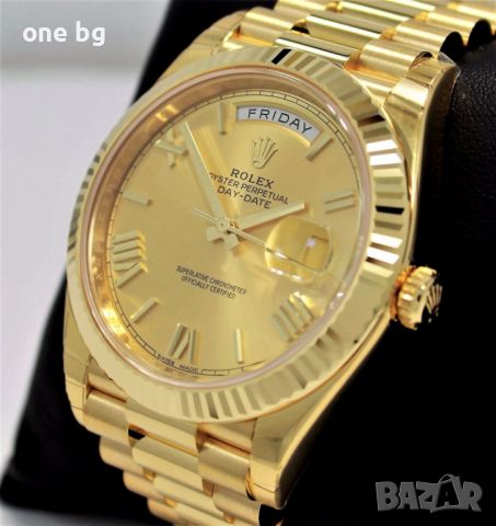 Rolex Day Date President Gold Roman Dial , снимка 6 - Мъжки - 45694461