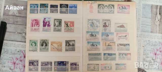 Албум със пощенски марки , снимка 5 - Филателия - 54153742