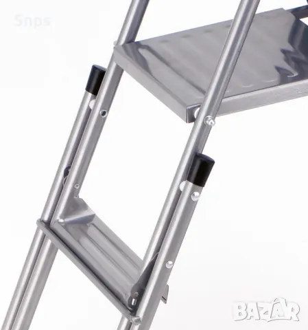 Сгъваема дъска за гладене и 3-степенна сгъваема стълба, снимка 7 - Други - 49616356